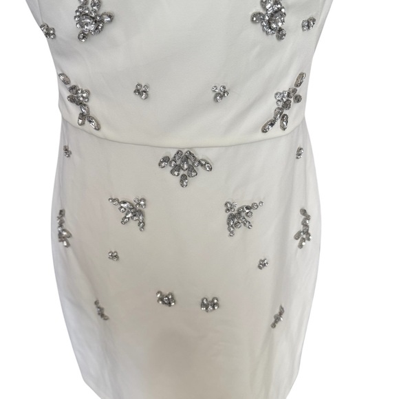 Marchesa Notte Elegant Ivory Dress Size 4 (Small) NWT - Picture 4 of 8